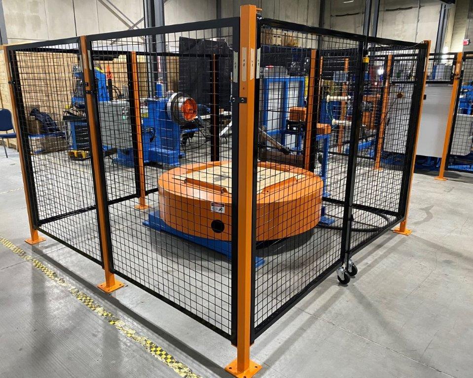 Custom Doors for Guarding Machines 